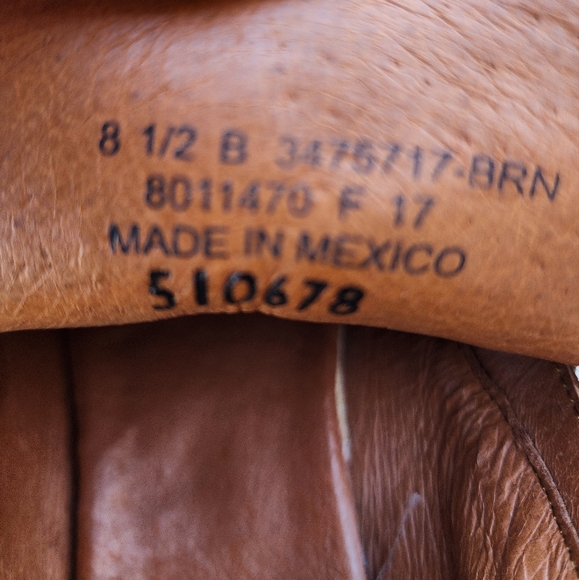 Frye Sacha Shootie Brown Leather Booties size 8.5 great condition! - Picture 5 of 5